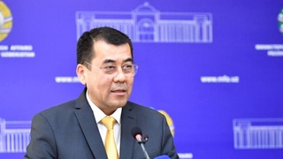 Состоялся брифинг официального представителя МИД Узбекистана Юсупа Кабулжанова