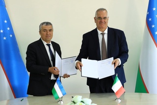 СамАТИ ва Италиянинг Тушиа университети ўртасида ҳамкорлик меморандуми имзоланди