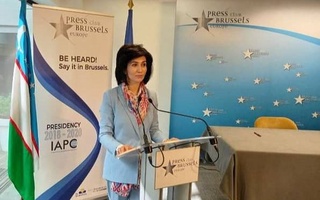 Член ЦИК Узбекистана выступила в Брюссельском пресс-клубе