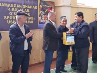 Ўзбек жанг санъати бўйича Ўзбекистон кубоги мусобақасининг Наманган вилоят босқичи ўтказилди