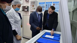 Современные холодильные установки для вакцин готовы для Аккургана