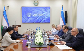 Выборы-2023: Глава Миссии наблюдателей от СНГ Сергей Лебедев встретился с Председателем ЦИК Узбекистана