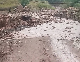 Сурхондарё тоғ ва адирликларига сел келди