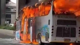 Бангкокда мактаб автобусида юз берган ёнғин оқибатида 25 киши ҳаётдан кўз юмди