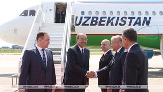 Премьер-министр Узбекистана Абдулла Арипов прибыл в Беларусь