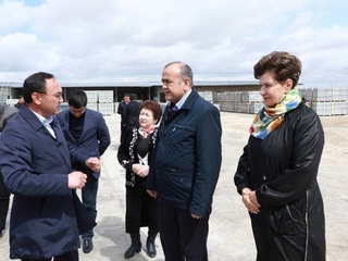 Рабочая группа Законодательной палаты Олий Мажлиса провела изучения в Нуратинском районе Навоийской области