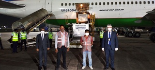 Ўзбекистондан Ҳиндистон халқига инсонпарварлик ёрдами етказилди