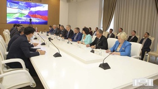 Встреча с делегацией Санкт-Петербурга