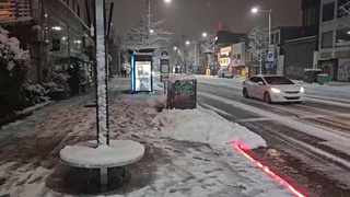 In South Korea, five people died due to the effects of snowfall