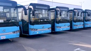 Самарқанд шаҳрига “King Long” русумидаги 20 та янги автобуслар олиб келинди
