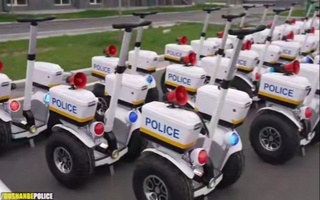 Dushanbe ko‘chalarida elektrskuterlar yordamida patrul xizmati yo‘lga qo‘yiladi