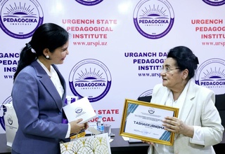 Urganch davlat pedagogika institutida jurnalistlar e'tirof etildi