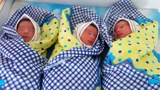 Намангандаги оилада бир йўла уч қизалоқ дунёга келди