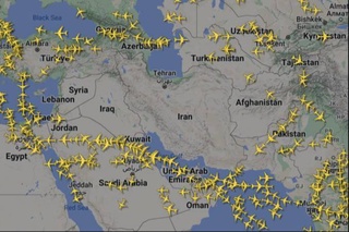 Рейсы нескольких авиакомпаний изменили маршрут из-за закрытия воздушного пространства над Ираном