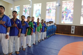 Чирчиқда белбоғли кураш бўйича кучлилар аниқланди