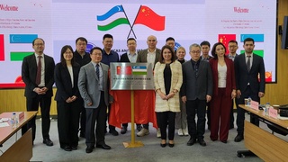 The Deputy Minister took part in the opening ceremony of the Chinese-Uzbek joint laboratory