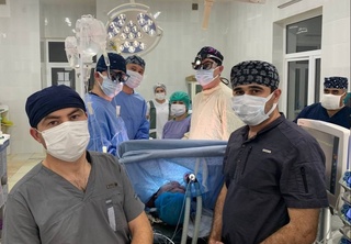 Сурхондарёда илк бор ишлаб турган юракда аорта-коронар шунтлаш амалиёти бажарилди