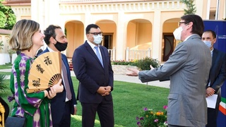 Министр туризма и спорта принял участие в мероприятии, посвященном ко Дню основания Итальянской Республики