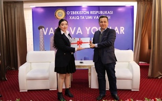 Министр народного образования встретился с одаренной молодежью Самарканда