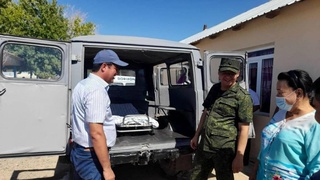 Chekka qishloq hududidagi QVP ga xizmat avtomashinasi berildi