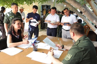 В Хорезме состоялся очередной общественный прием Республиканской рабочей группы