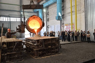 Модернизирована металлоплавильная печь