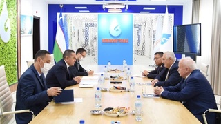 И.М.Губкин номидаги Россия давлат нефть ва газ университети ректори билан музокаралар ўтказилди