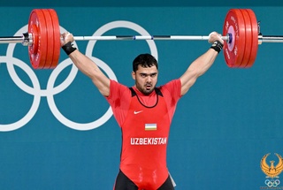 Тяжелоатлет Акбар Джураев - серебряный призер летних Олимпийских игр Париж-2024!