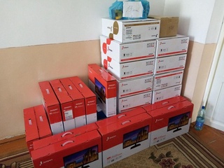 Эксимбанк кредитлари ёрдамида мактаблар компьютерлаштирилмоқда