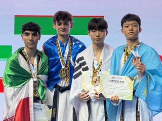 Юный таэквондист из Узбекистана признан лучшим спортсменом чемпионата Азии