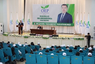 Президентликка номзод Нарзулло Обломуродов Тошкент вилоятида