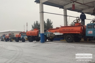 Андижондаги АЁҚШлар бензин ёқилғиси билан тўлатилмоқда