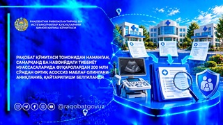 Tibbiyot muassasalarida fuqarolardan 200 mln so‘mdan ortiq asossiz mablag‘ olingani aniqlanib, qaytarilishi belgilandi