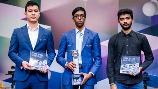 Нодирбек Абдусаттаров завершил на третьем месте Tata Steel 2025