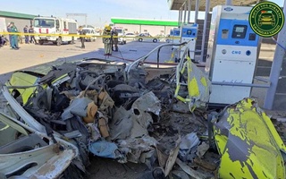 Взрыв на автозаправке в Каршинском районе унес жизнь одного человека 