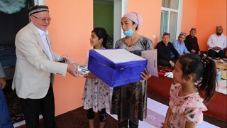 Фарғона туманида яшовчи Шаҳноза Ҳайитовага янги уй қуриб берилди