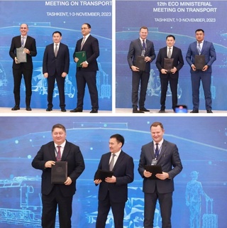 Documents on transport corridors "Belarus- Russia - Kazakhstan - Uzbekistan- Afghanistan- Pakistan" and "Russia- Caspian Sea - Turkmenistan- Uzbekistan- Kyrgyzstan" were signed in Tashkent