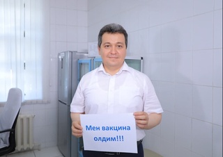 Халқ таълими вазири коронавирусга қарши эмланди