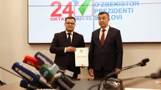 Сиёсий партиялар томонидан кўрсатилган номзодларни қўллаб-қувватловчи имзо варақалари тақдим этилди