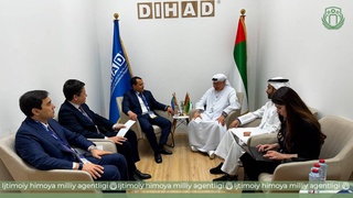 Делегация НАСЗ Узбекистана провела встречу с представителями Международной организации гуманитарной помощи и развития «DIHAD»