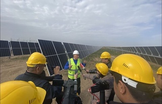Апрель айына дейін Самарқант облысында үлкен күн фотоэлектр станциясы іске қосылады