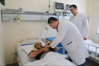 Китайские военные врачи посетили Узбекистан