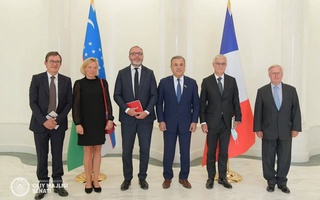 Содик Сафоев встретился с членами делегации межпарламентской группы дружбы Сената Франции «Франция - Центральная Азия»