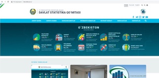 Давлат статистика қўмитасининг янги веб-сайти ишга тушди