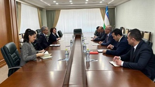 Исматулло Иргашев бо Сафири Ҷумҳурии Туркия дар Ӯзбекистон мулоқот кард