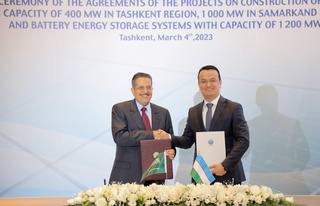 ACWA Power kompaniyasi Toshkent viloyatida quvvati 400 MVt boʻlgan quyosh elektr stansiyasini quradi