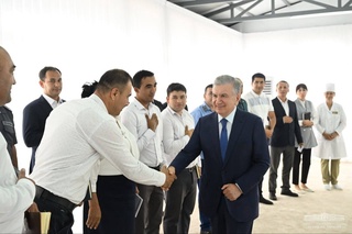 Бұхараның өндіріс аймағында «Жаңа Өзбекстан» массиві бой көтерді