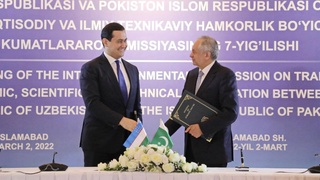 Ўзбекистон ва Покистон ҳукуматлараро даражадаги ҳамкорликни янада ривожлантириш масалаларини муҳокама қилди