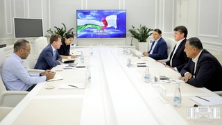 Shavkat Umurzakov met with the Director of the representative office of the French Development Agency in Uzbekistan and Kazakhstan