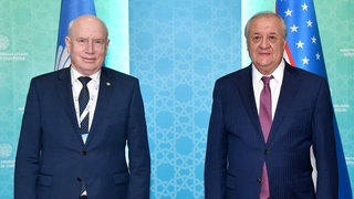 МДҲ Ижроия қўмитаси раиси − Ижрочи котиби билан учрашув